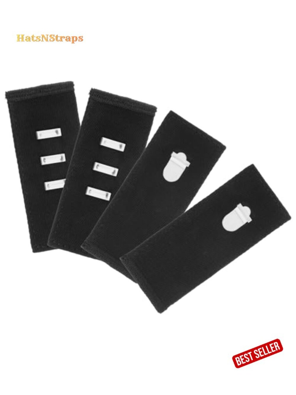 Pants Waist Extenders with Metal Hook - Adjustable Button Extender for Jeans